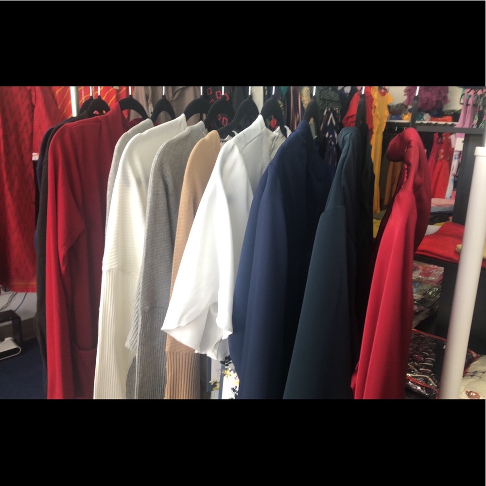 Ladies collections- casual tops, cardigans..